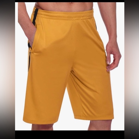 BALEAF Men's Basketball Shorts Long with Zipper Pockets Quick Dry M - Picture 2 of 9